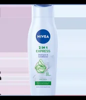Sampon si Balsam 2 in 1 cu ser pentru stralucire si extract de Aloe Vera Express, 250ml, Nivea