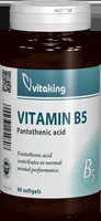 Vitamina B5 Acid pantotenic 200mg, 90 capsule gelatinoase, Vitaking