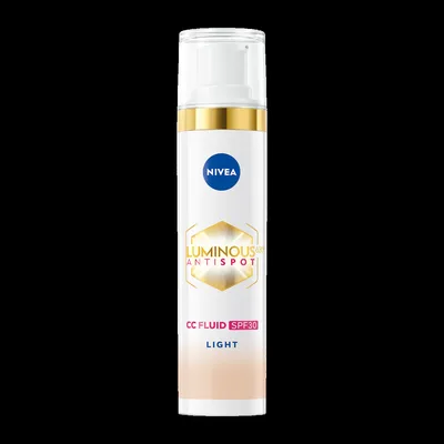 Crema-fluid CC 3 in 1 SPF30 Luminous630 nuanta Light, 30ml, Nivea
