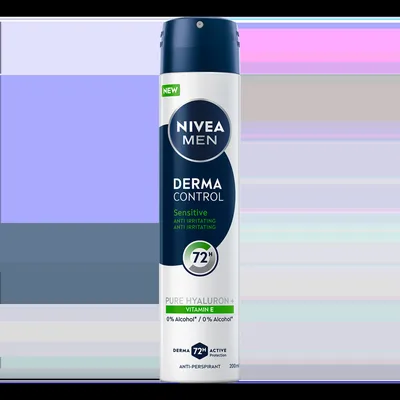 Deodorant spray pentru barbati Derma Control Sensitive, 150ml, Nivea