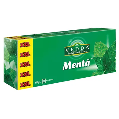 Ceai de menta, 20 plicuri, Vedda