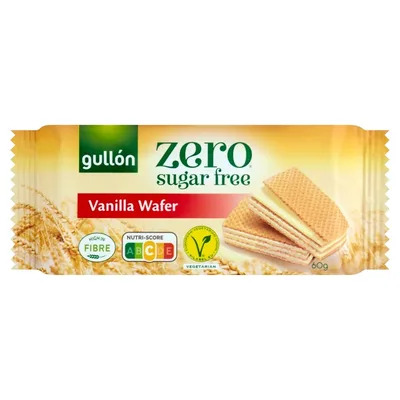 Napolitane fara zahar cu vanilie, 180g, Gullon