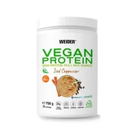 Pudra proteica vegana cu aroma de Ice Cappucino Vegan Protein, 750g, Weider