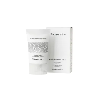 Crema anti-aging cu 5% Retinal Age Reverse, 50ml, Transparent Lab