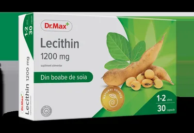 Dr. Max Lecitina 1200mg, 30 capsule moi
