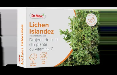 Dr. Max Drajeuri cu lichen islandez, 24 drajeuri