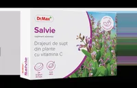 Dr. Max Drajeuri din plante cu salvie si vitamina C, 24 drajeuri