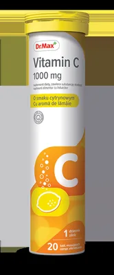 Dr. Max Vitamina C 1000mg, 20 comprimate efervescente