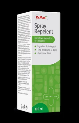 Dr. Max Spray impotriva tantarilor si capuselor, 100ml