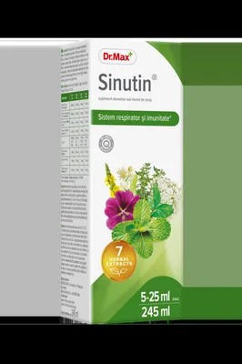 Dr. Max Sirop Sinutin, 245ml