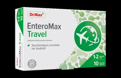 Dr. Max Enteromax Travel, 10 capsule