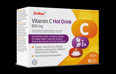 Dr. Max Vitamin C Hot Drink​, 10 plicuri