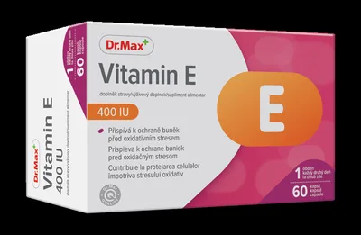 Dr. Max Vitamina E 400 UI, 60 capsule moi