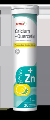 Dr. Max Calcium + Quercetin, 20 comprimate efervescente
