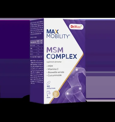 Dr. Max MSM Complex, 90 comprimate filmate
