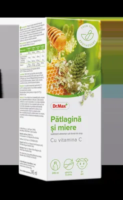 Dr. Max Sirop patlagina si miere, 245ml