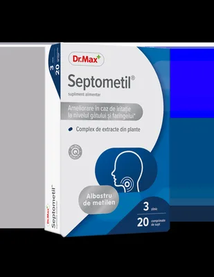 Dr. Max Septometil, 20 comprimate masticabile