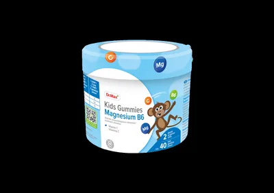 Dr. Max Gummies magnesium B6 pentru copii, 40 jeleuri