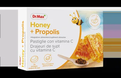 Dr. Max Honey&Propolis, 24 drajeuri