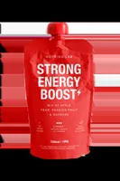 Piure pasteurizat din fructe cu mere pere fructul pasiunii si pudra de guarana, 180g, Nutrino Lab