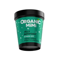 Spuma de baie tip jeleu antistres cu verbina si ylang ylang, 200ml, Organic Mimi