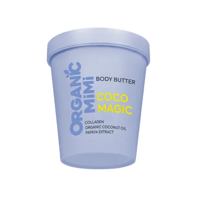 Unt de corp hidratant Coco Magic, 200ml, Organic Mimi
