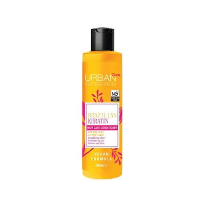 Balsam pentru par Brazilian Keratin, 200ml, Urban Care