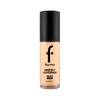 Fond de ten mat Perfect Coverage Mat Touch 306 Pastelle, 30ml, Flormar