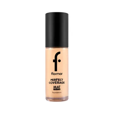 Fond de ten mat Perfect Coverage Mat Touch 306 Pastelle, 30ml, Flormar