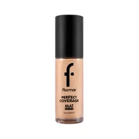Fond de ten mat Perfect Coverage Mat Touch 308 Fair Ivory, 30ml, Flormar