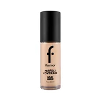 Fond de ten mat Perfect Coverage Mat Touch 320 Porcelain Ivory, 30ml, Flormar