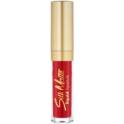Ruj de buze lichid Silk Matte No 61 Red Kiss, 4.5ml, Flormar