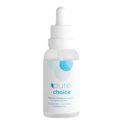 Ser ingrijire faciala pentru inchiderea porilor, 30ml, Pure Choice