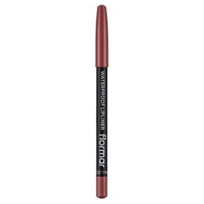 Creion de buze Waterproof No 202 Soft Pink Brown, 1.14g, Flormar