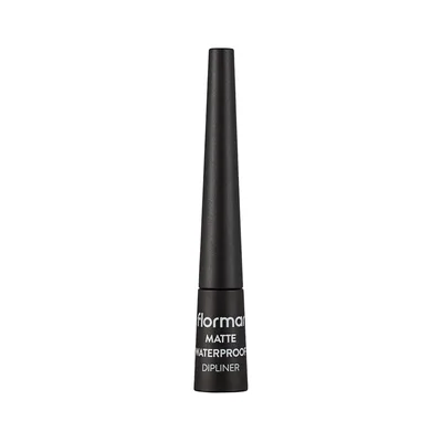 Tus Matte Waterproof 01 Black, 2.5ml, Flormar