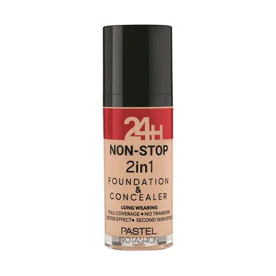 Fond de ten si corector 2in1 24h Profashion No. 602 Light Porcelain, 30ml, Pastel