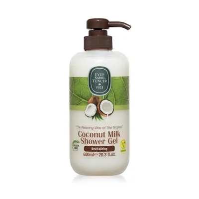 Gel de dus cu lapte natural de nuca de cocos, 600ml, Eyup Sabri Tuncer