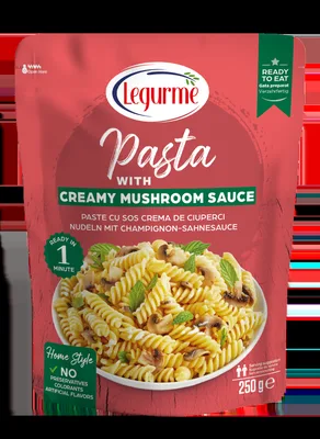 Paste cu sos Crema de Ciuperci, 250g, Legurme