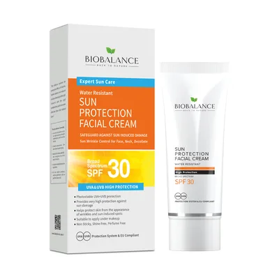 Crema pentru fata cu protectie solara SPF30+ Expert Sun Care, 75ml, Bio Balance