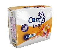 Absorbante Lady Maxi Long, 9 bucati, Confy