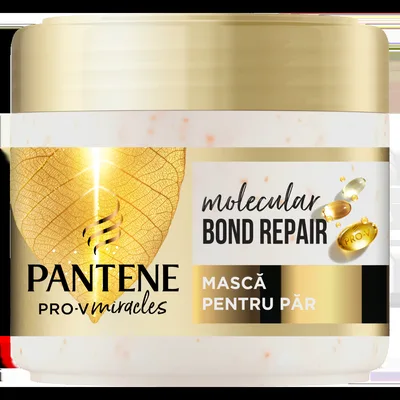 Masca pentru par cu biotina Pro-V Miracles Molecular Bond Repair, 300ml, Pantene