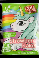 Fulgi din fructe cu capsuni Unicorn, 16g, Fruit Funk