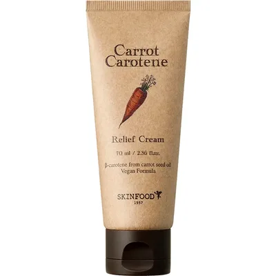 Crema calmanta pentru fata cu caroten din morcov, 70ml, Skinfood