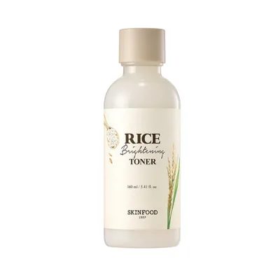 Toner iluminator cu orez, 160ml, Skinfood