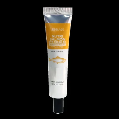 Crema pentru conturul ochilor cu Ulei de Somon si Centella Asiatica Nutri Salmon, 40ml, Lebelage