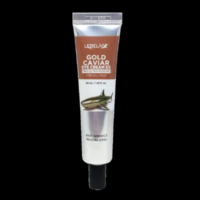 Crema pentru conturul ochilor cu Extract de Caviar si Centella Asiatica Gold Caviar, 40ml Lebelage