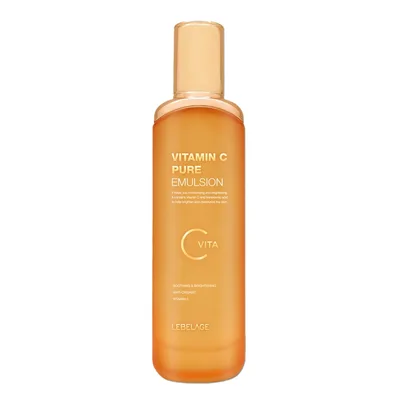 Emulsie pentru fata si gat cu Vitamina C si Acid Tranexamic, 120ml, Lebelage