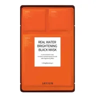 Masca tip servetel Real Water Brightening Black Mask, 1 bucata, JayJun