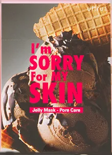 Masca de fata pentru curatarea si netezirea porilor, 33ml, I'm sorry for my skin