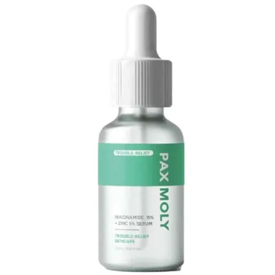 Serum cu 15% niacinamide + 5% zinc, 30ml, Pax Moly